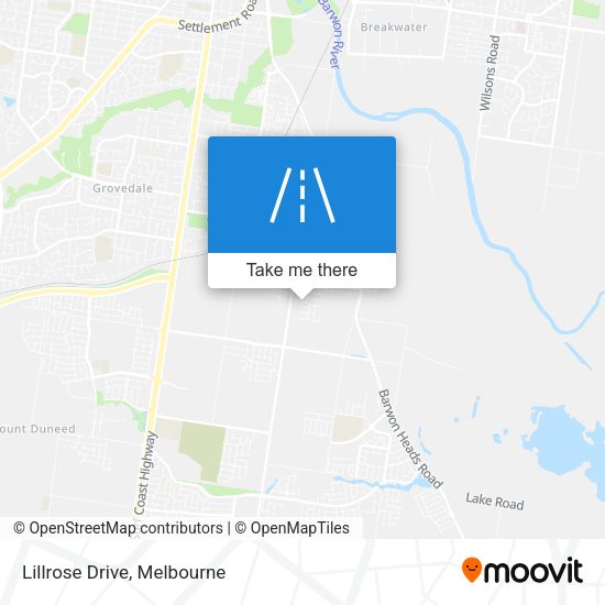 Lillrose Drive map