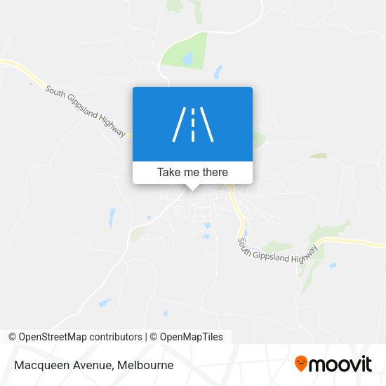 Macqueen Avenue map
