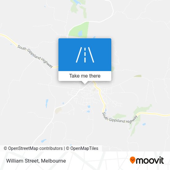 William Street map