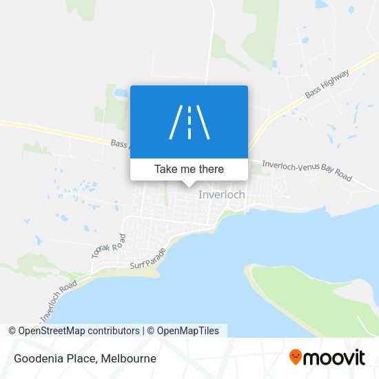Goodenia Place map