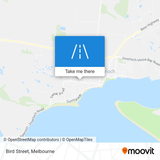Bird Street map