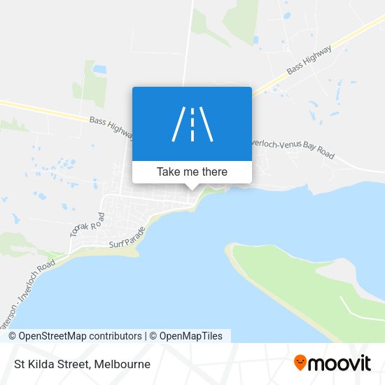 St Kilda Street map