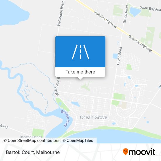 Bartok Court map