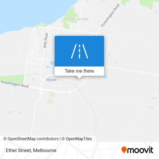 Ethel Street map