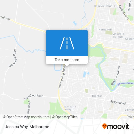 Jessica Way map
