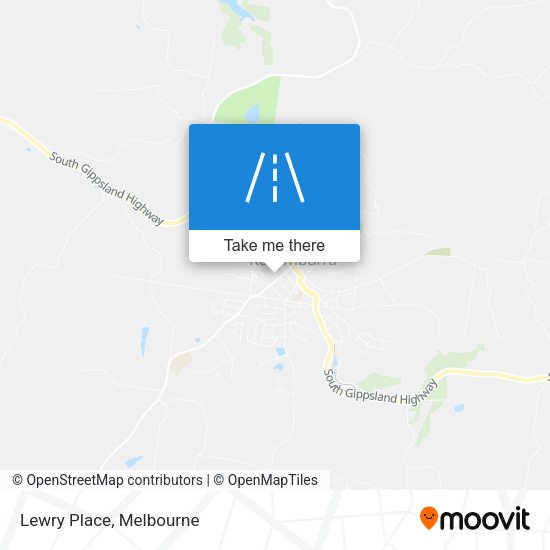 Lewry Place map