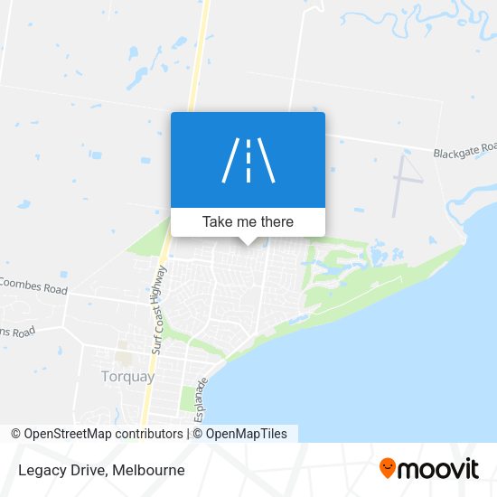 Legacy Drive map