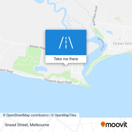 Snead Street map