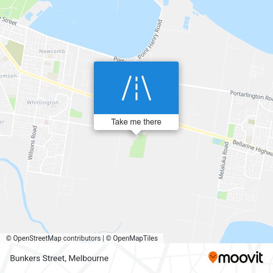 Bunkers Street map