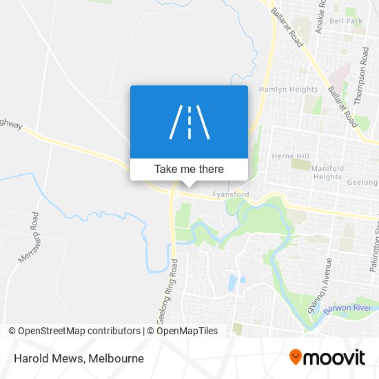 Harold Mews map