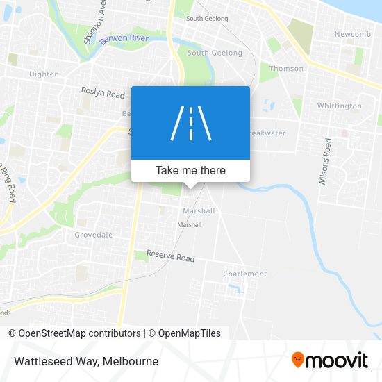 Wattleseed Way map