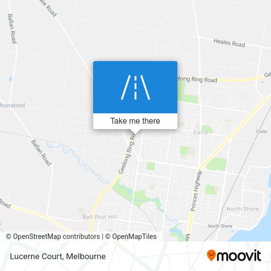 Lucerne Court map