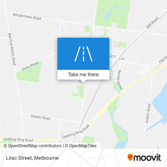 Lilac Street map
