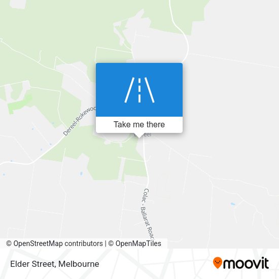 Elder Street map