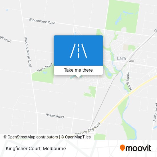 Kingfisher Court map