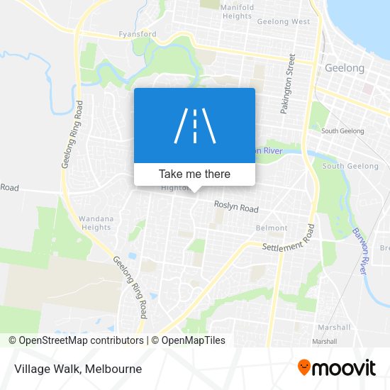 Village Walk map