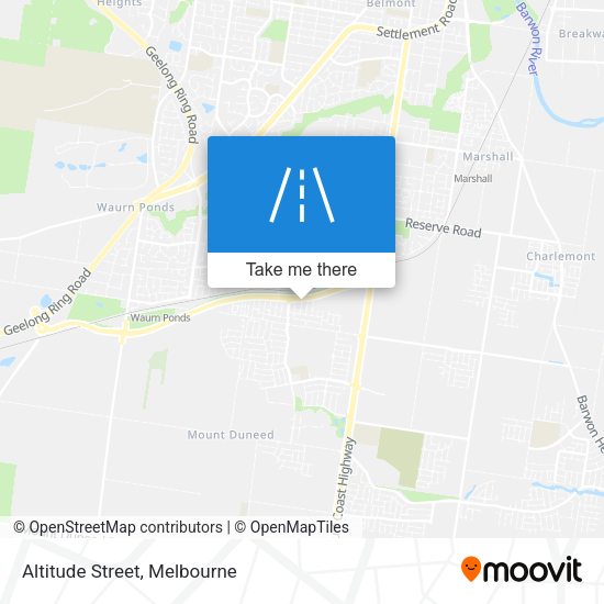 Altitude Street map