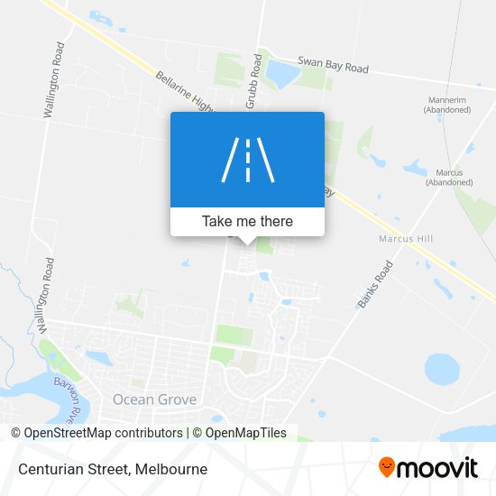 Centurian Street map