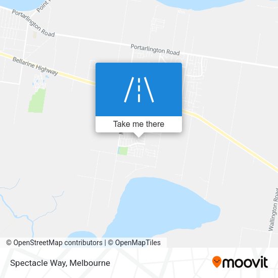 Spectacle Way map