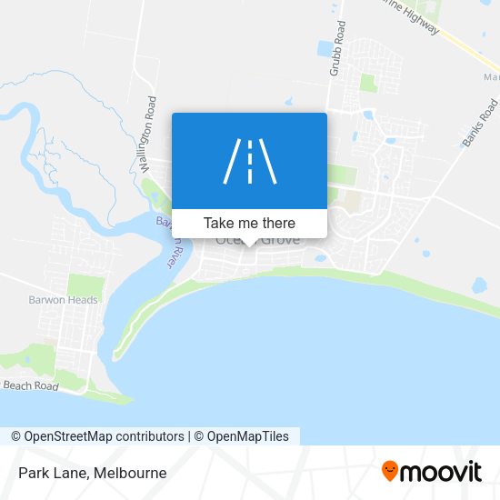 Park Lane map