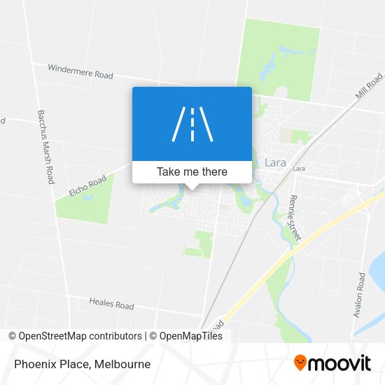 Phoenix Place map