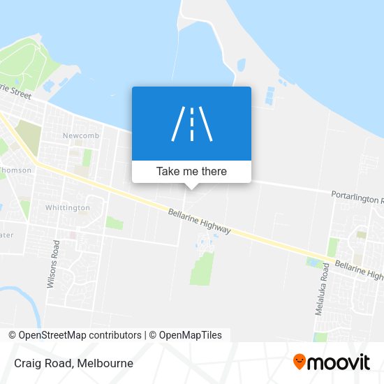 Craig Road map