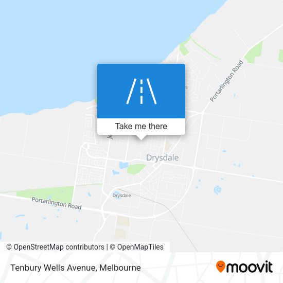 Tenbury Wells Avenue map
