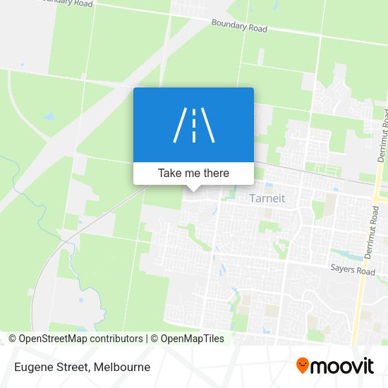 Eugene Street map