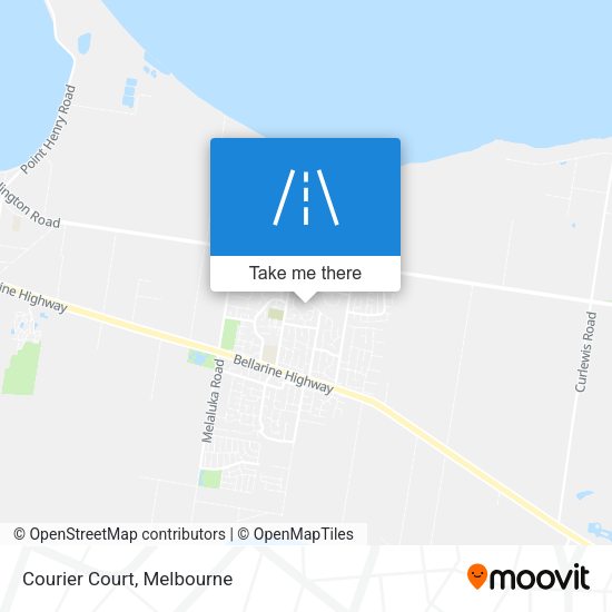 Courier Court map