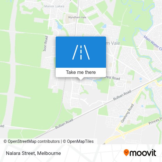 Nalara Street map