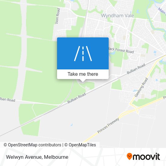 Welwyn Avenue map