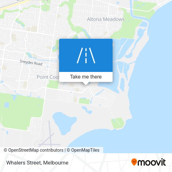 Whalers Street map