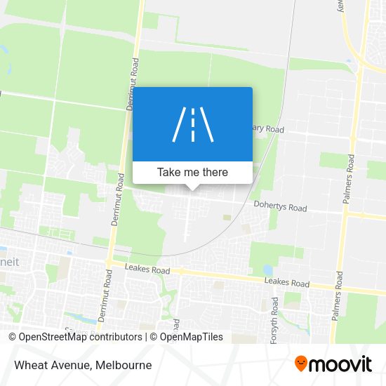 Wheat Avenue map