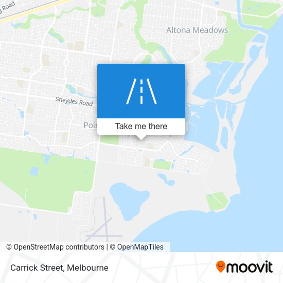 Carrick Street map