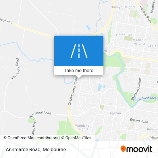 Annmaree Road map