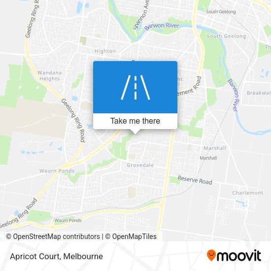 Apricot Court map