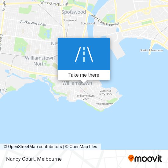 Nancy Court map