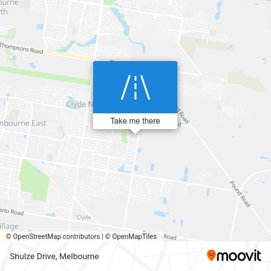 Shulze Drive map