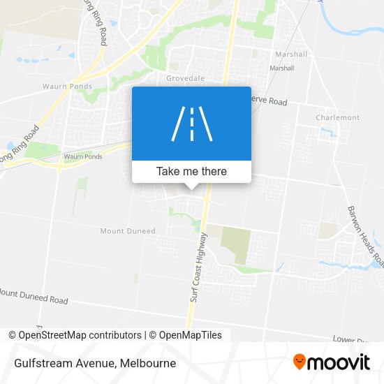 Gulfstream Avenue map