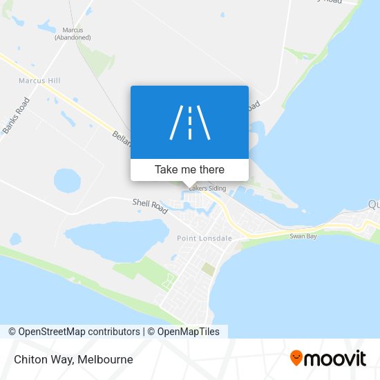 Chiton Way map