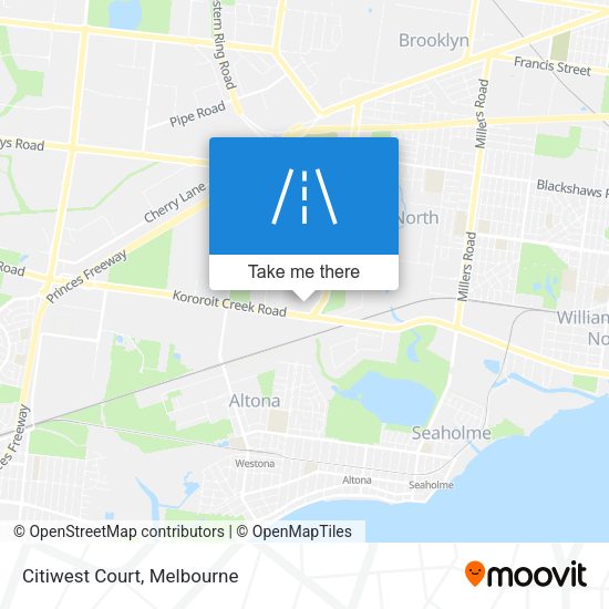 Citiwest Court map