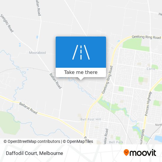 Daffodil Court map