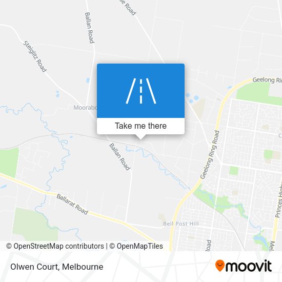 Olwen Court map