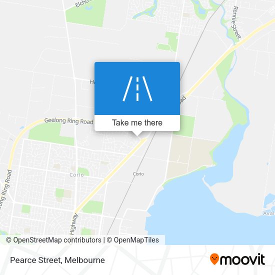 Pearce Street map