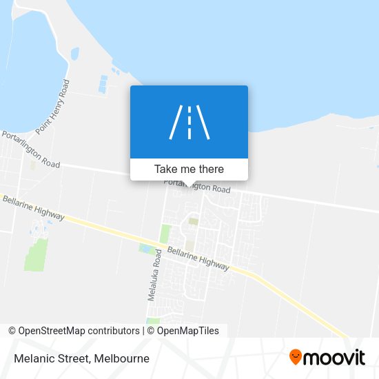Melanic Street map