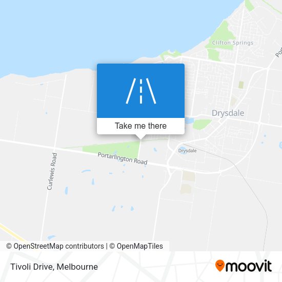 Tivoli Drive map