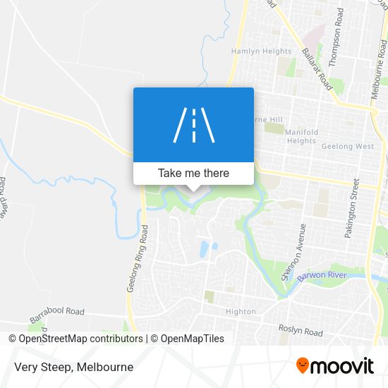 Very Steep map