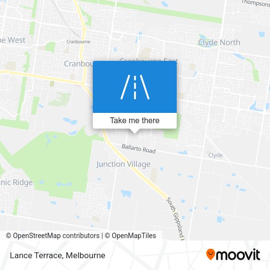 Lance Terrace map