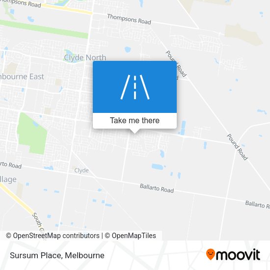 Sursum Place map