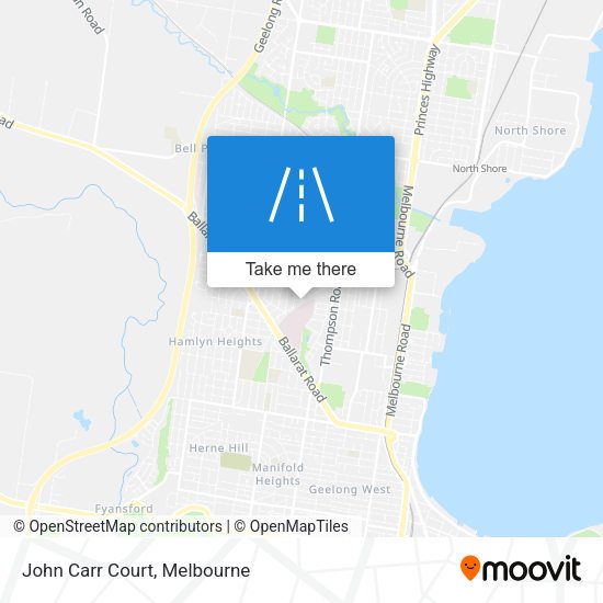John Carr Court map